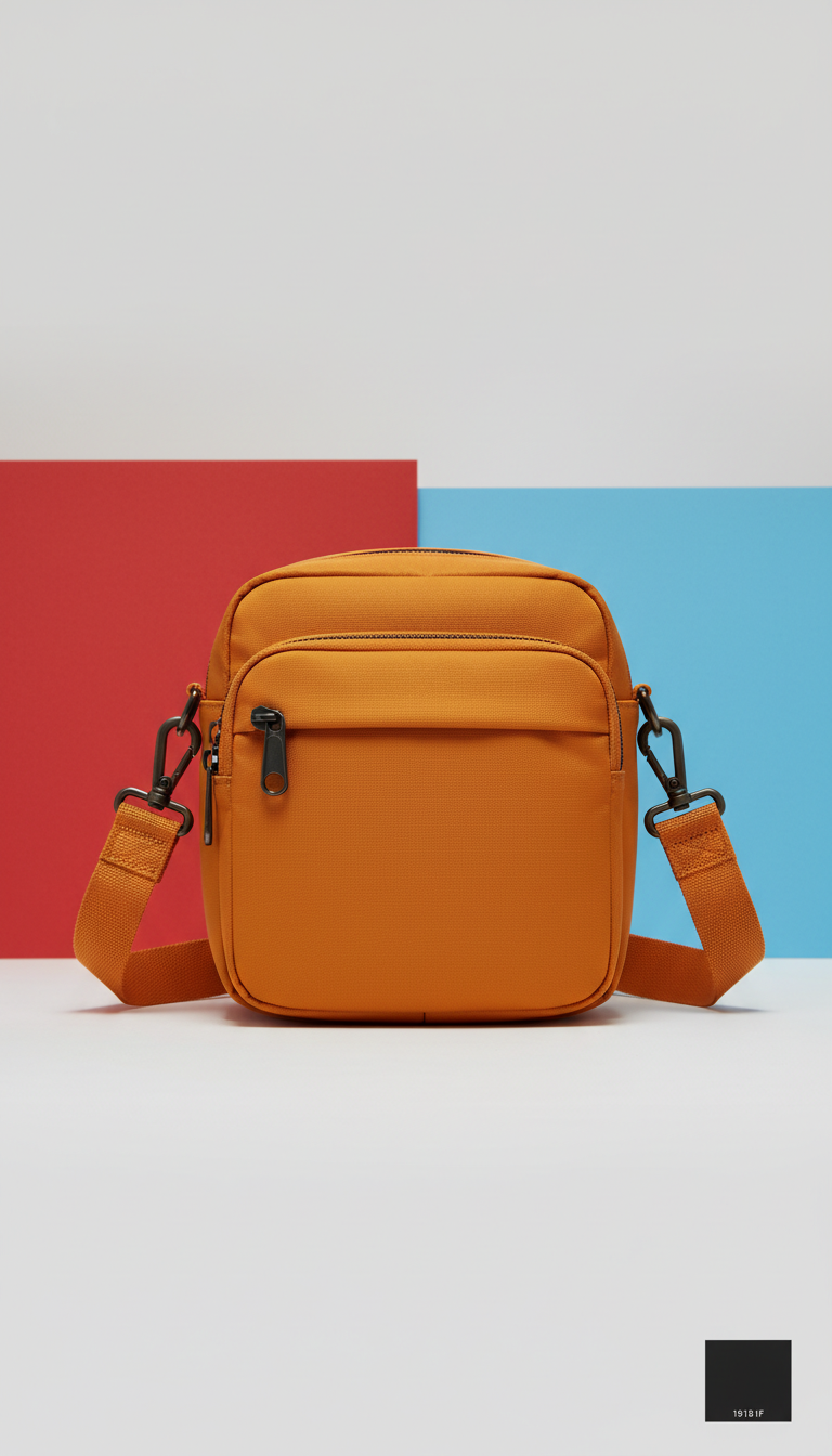 Crossbody Bag in Signal Amber